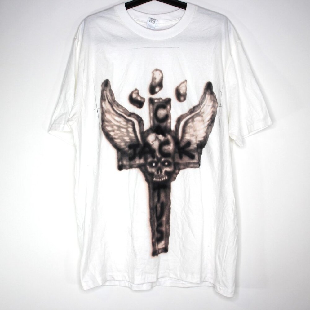 Travis Scott Mens Large Jackboys 2 T-Shirt MISPRINT NEW RARE A1670
